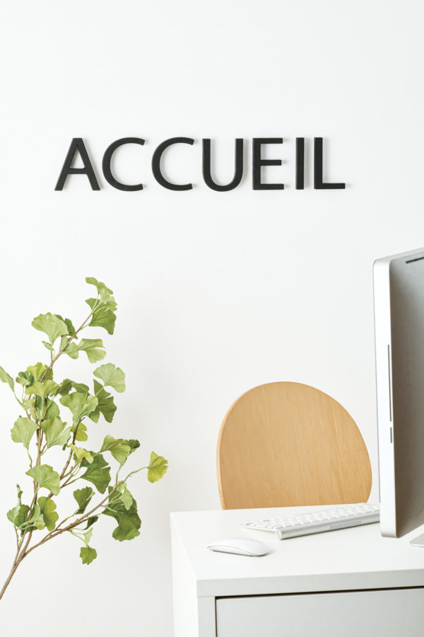 signalétique recyclée